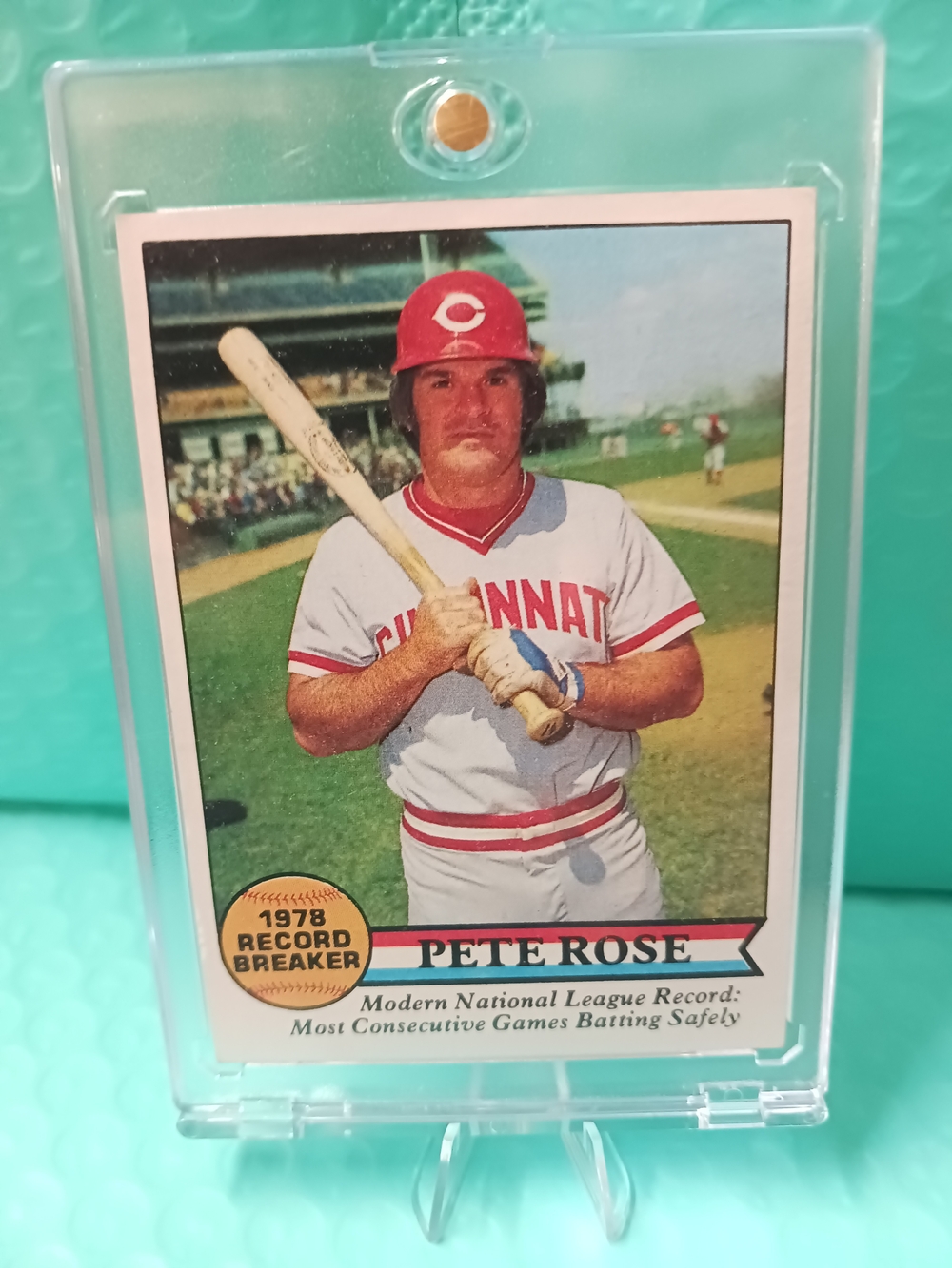 1979 Topps Pete Rose Record Breaker #204